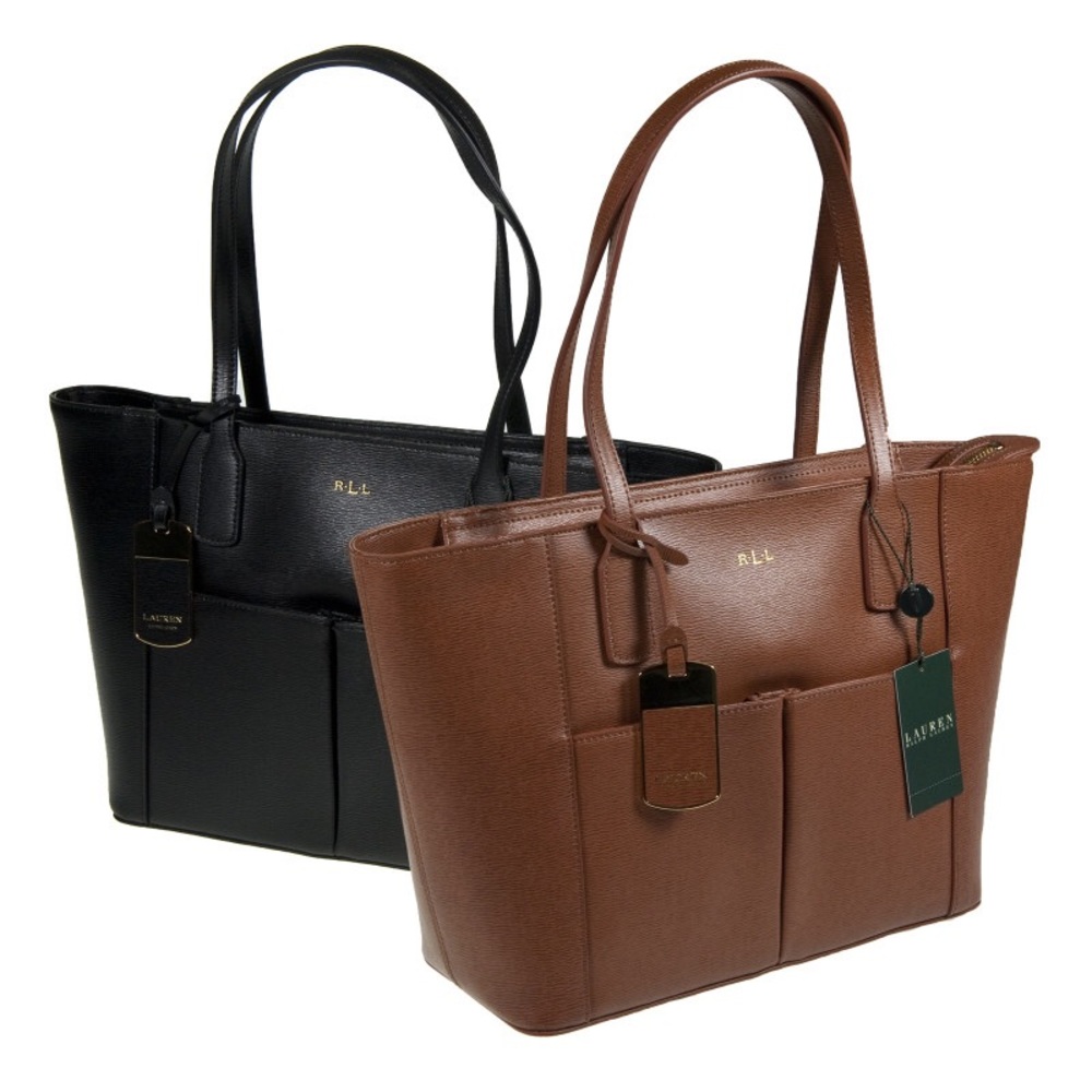 [Lauren Ralph Lauren] Leather Shopper